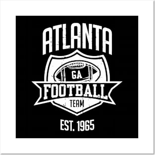 Atlanta Football Team Posters and Art
